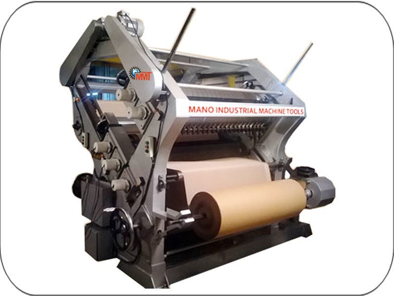 Corrugated Carton Box Making Machine - Metal, 9000 X 1300 X 1300 Mm, Blue | Automatic, Computerized, 2000 Kg, 230 Volt, High Operational Fluency
