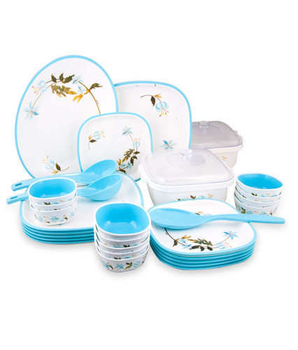 Melamine Dinner Sets - Artistic Design, Quality Raw Materials | Stylish for Home and Hotel Use, Enhance Your Dining Experience