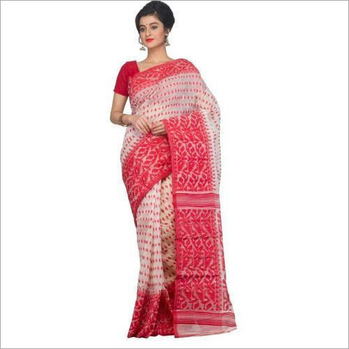 Dhakai Jamdani Saree