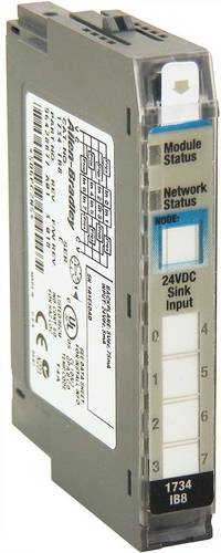 8 Channel Sink Input Module Voltage: 24 Volt (V)