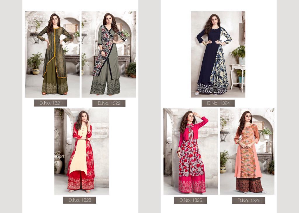 Ladies Fancy Kurti - Rayon Fabric, Customizable Sizes Xs-xxxl , Red And Cream Design | Washable And Dry Cleanable For All Seasons