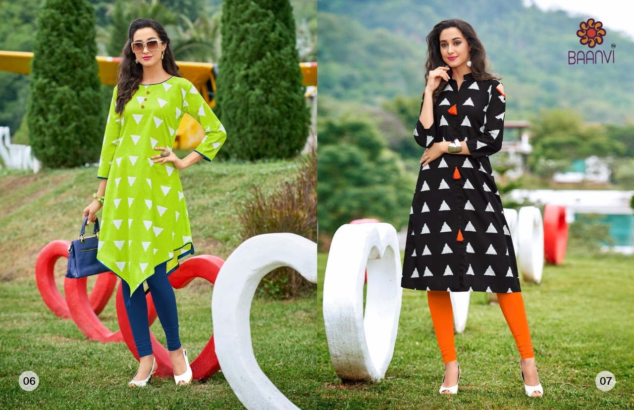 All Cabmric Cotton Kurtis