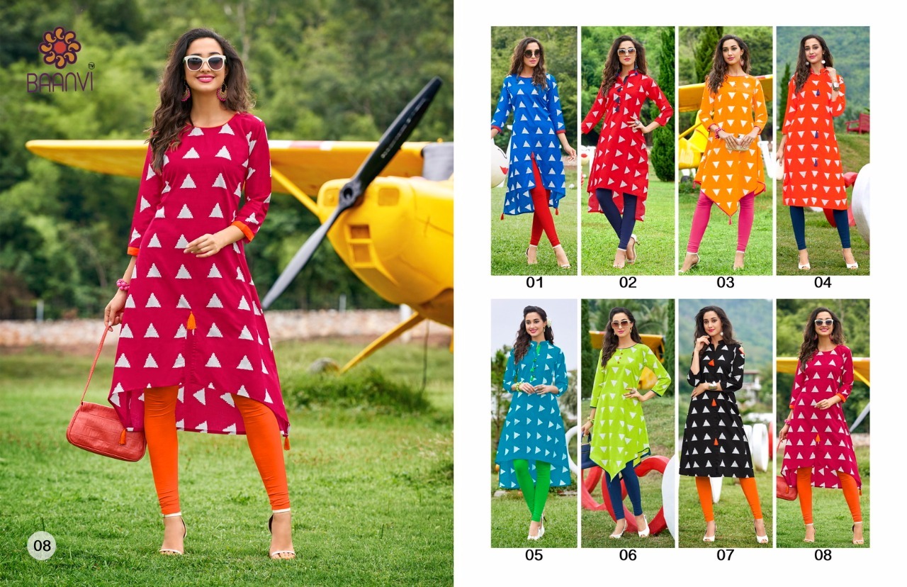 All Cabmric Cotton Kurtis