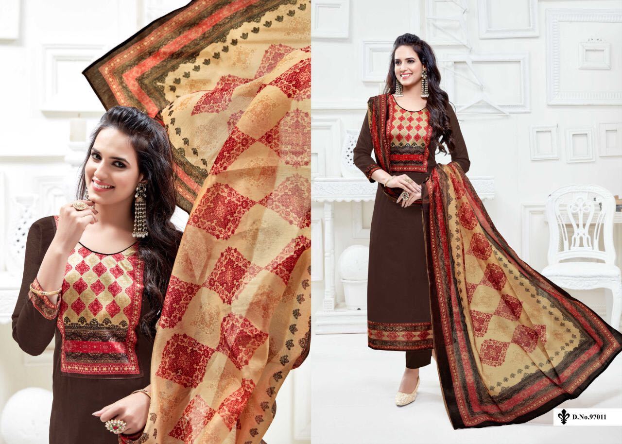 Pink Chanderi Salwar Suit