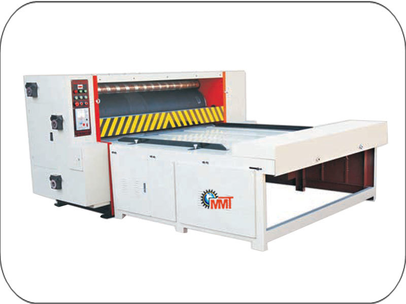 White High Speed Automatic Printer Slotting Machine