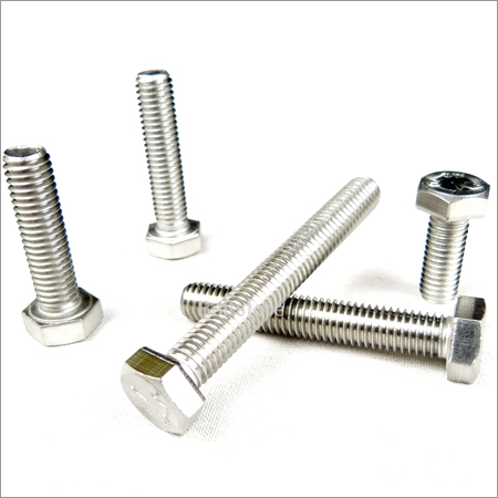 Stainless Steel Bolts - Material: 201, 202, 304, 316 | Hex And Round Shapes, Resistant To Bend, Durable, High Impact Strength, Custom Sizes Available