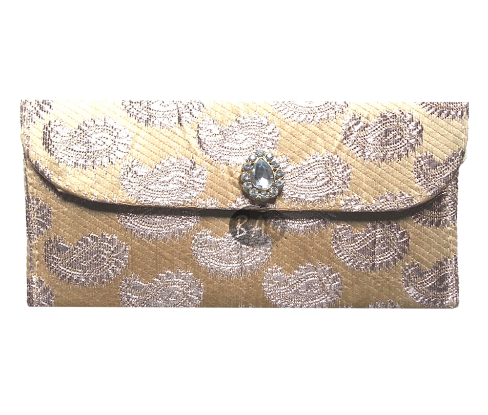 Assorted Color Silk Brocade Envelope
