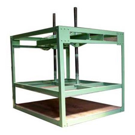 Blue Cardboard Sheet Pressing Machine