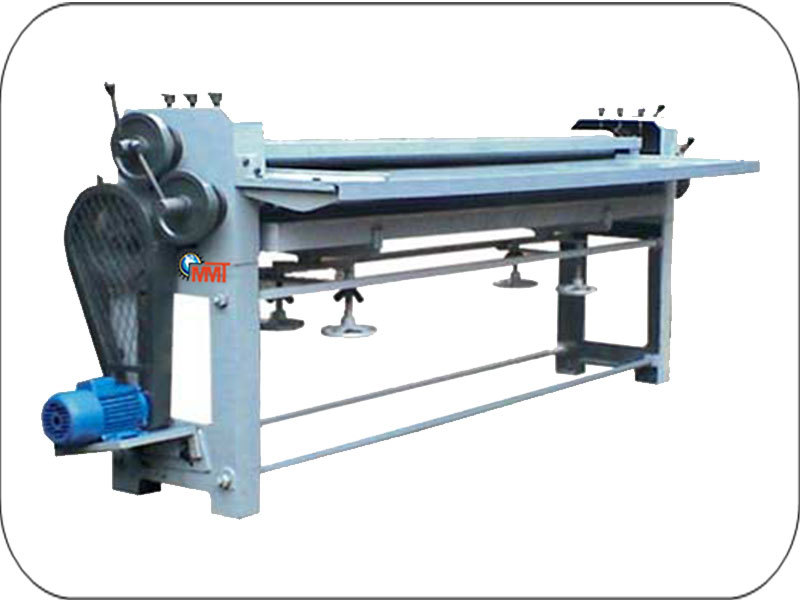 Blue Cardboard Sheet Pressing Machine
