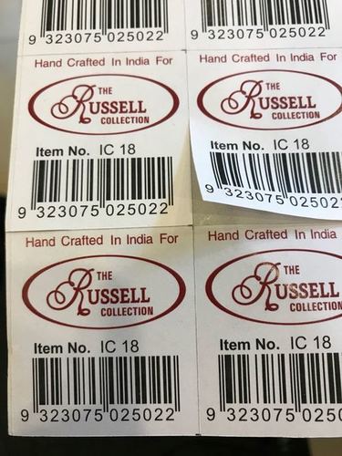 Barcode Stickers