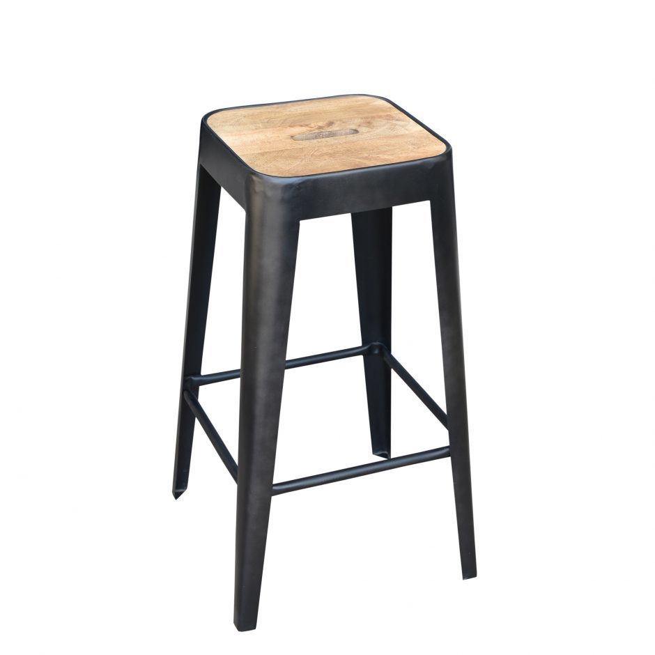 Durable Wooden Bar Stool