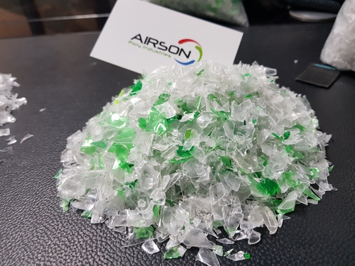 ग्रीन मिक्स रीसायकल फ्लेक्स