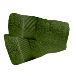 Plain Green Towel