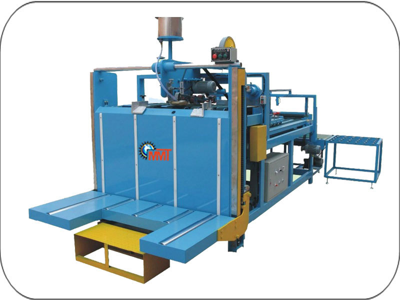 Carton Pasting Machine - 2400mm X 1500mm Max Size, Blue | Auto Operation With Digital Counter, Low-cost Efficient Bonding