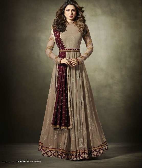 Suit - Chiffon, Georgette, Silk, Lycra, Velvet Top, Santoon Bottom, Chiffon Dupatta | Semi Stitched Up To Size 42, Embroidered For Formal Events
