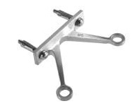 दो तरफ़ा स्पाइडर फिटिंग (दीवार पर माउंटेड)