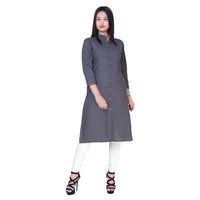 Plain Cotton Kurti