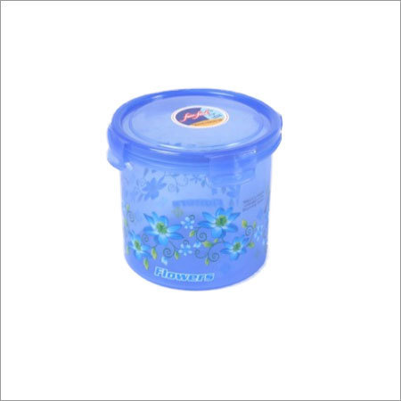 AIR TIGHT और LEAK PROOF ROUND CONTAINER 1500 ml ROUND BOX (PRINTED)