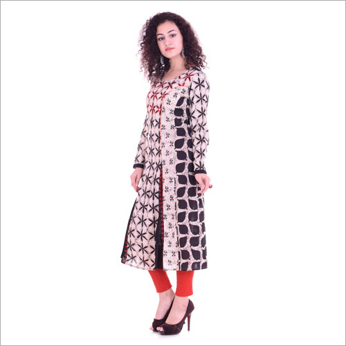 Block Print Cotton Kurti