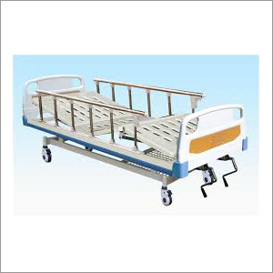 Silver & Blue Bed