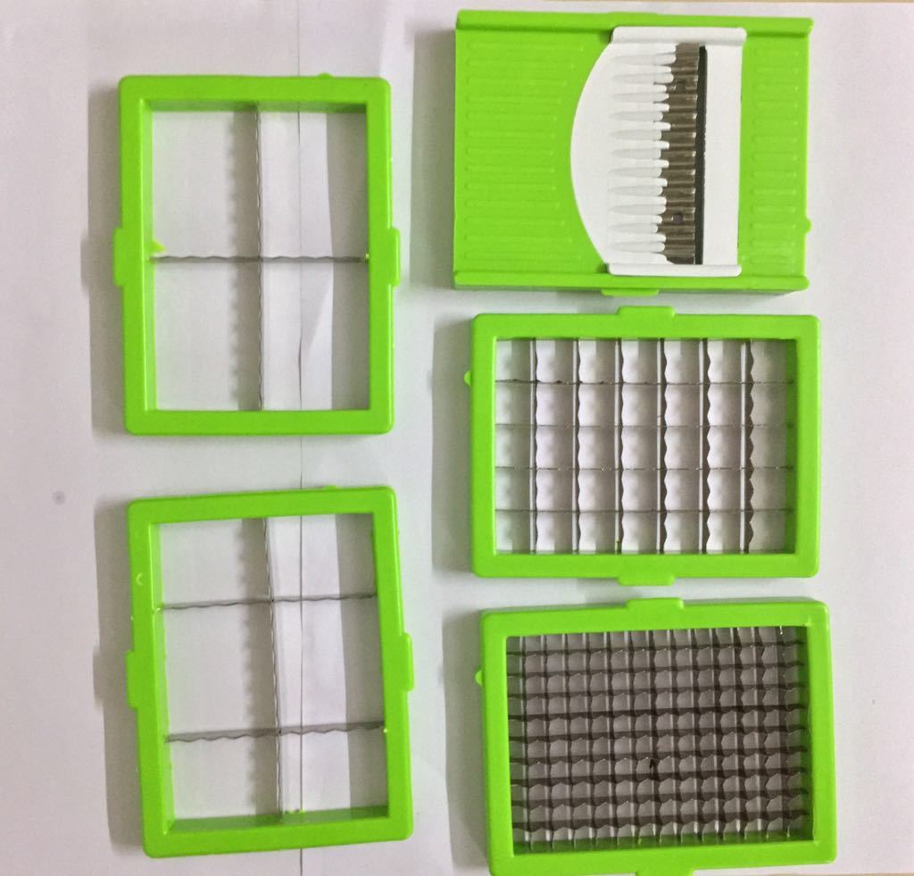 Gree + White Nicer Dicer Slicer