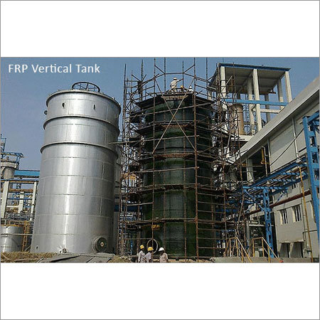 FRP वर्टिकल टैंक