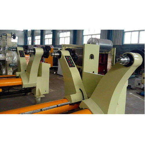 Hydraulic Mill Roll Stand - Pvc Material, Weight: 2150 Kg, Voltage: 230-400 V | Multi-arm Design, Low Power Consumption, Pneumatic Brake Control