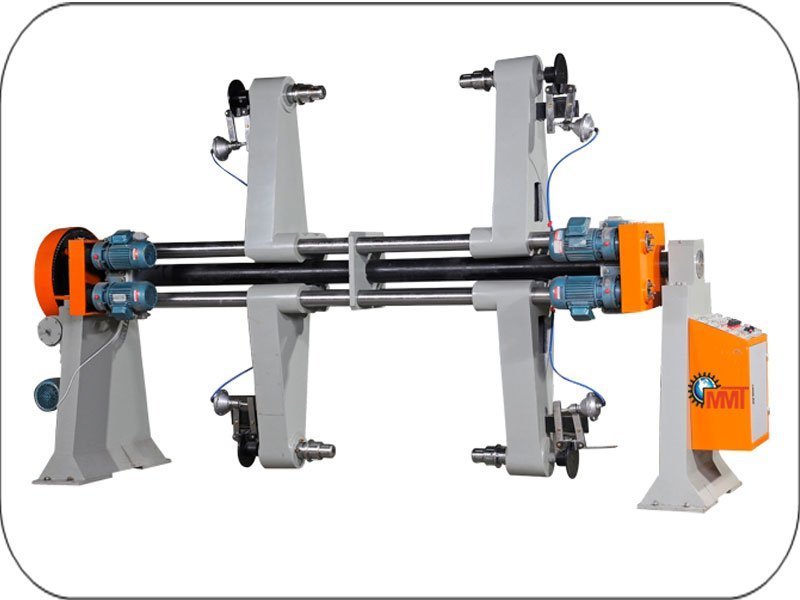 Hydraulic Mill Roll Stand - Pvc Material, Weight: 2150 Kg, Voltage: 230-400 V | Multi-arm Design, Low Power Consumption, Pneumatic Brake Control