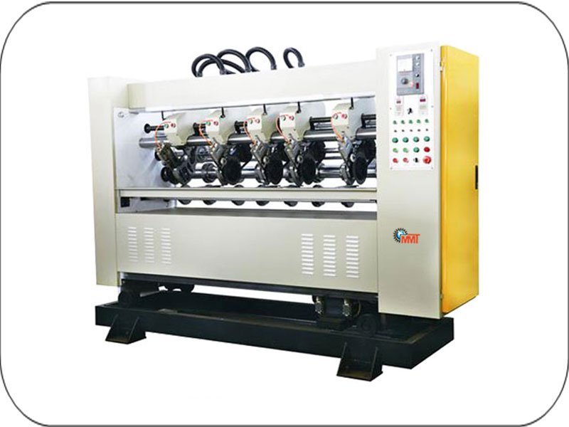 White And Blue Eccentric Slotter Machine