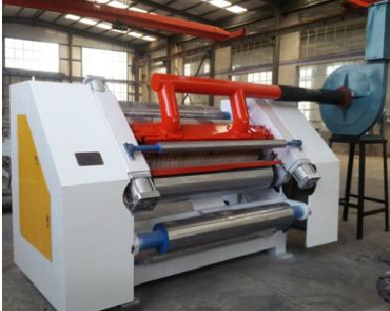 White Double Profile Corrugation Machine