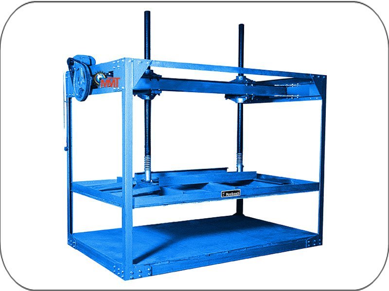 Blue Carton Board Pressing Machine
