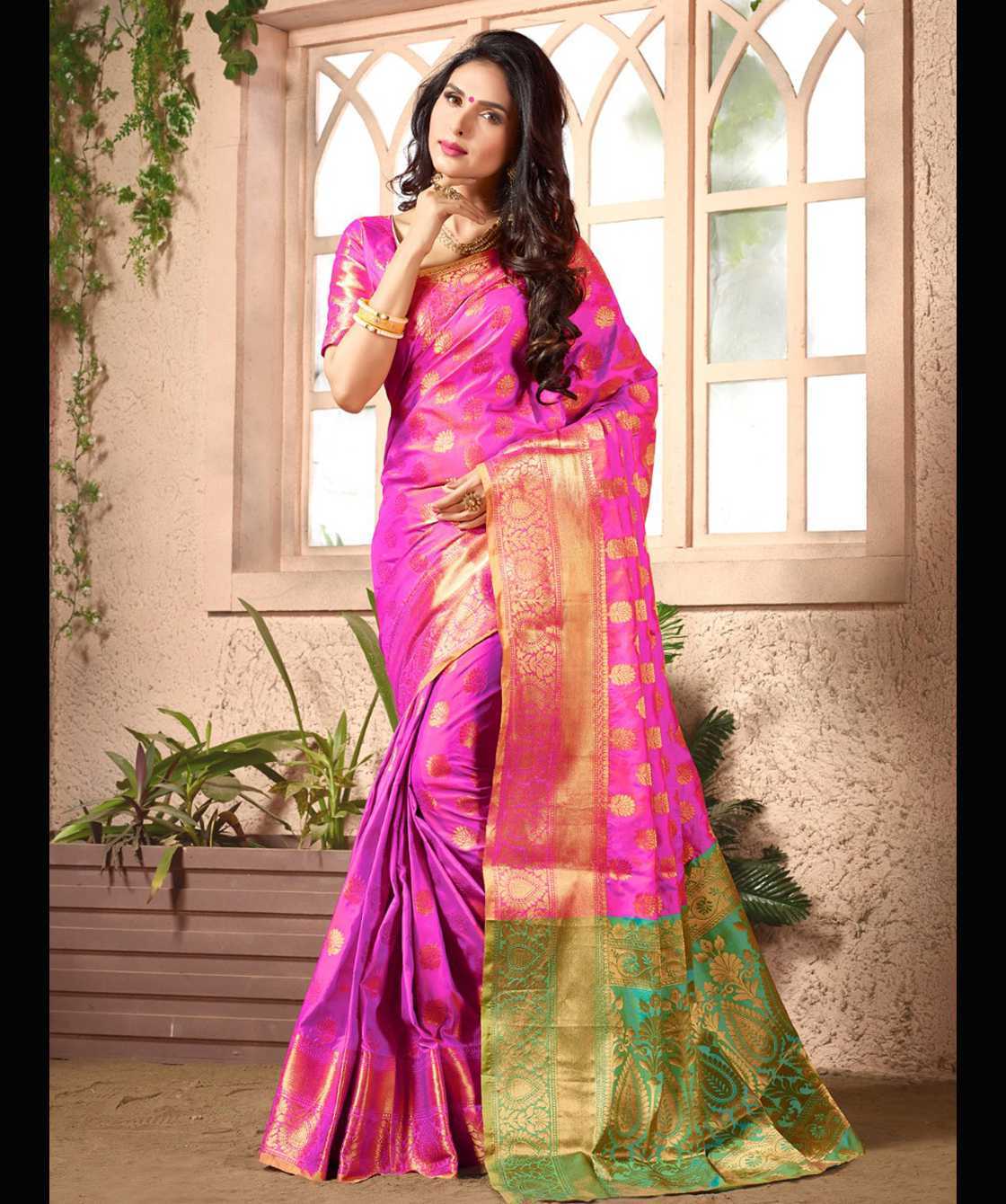 Printed Silk Saree