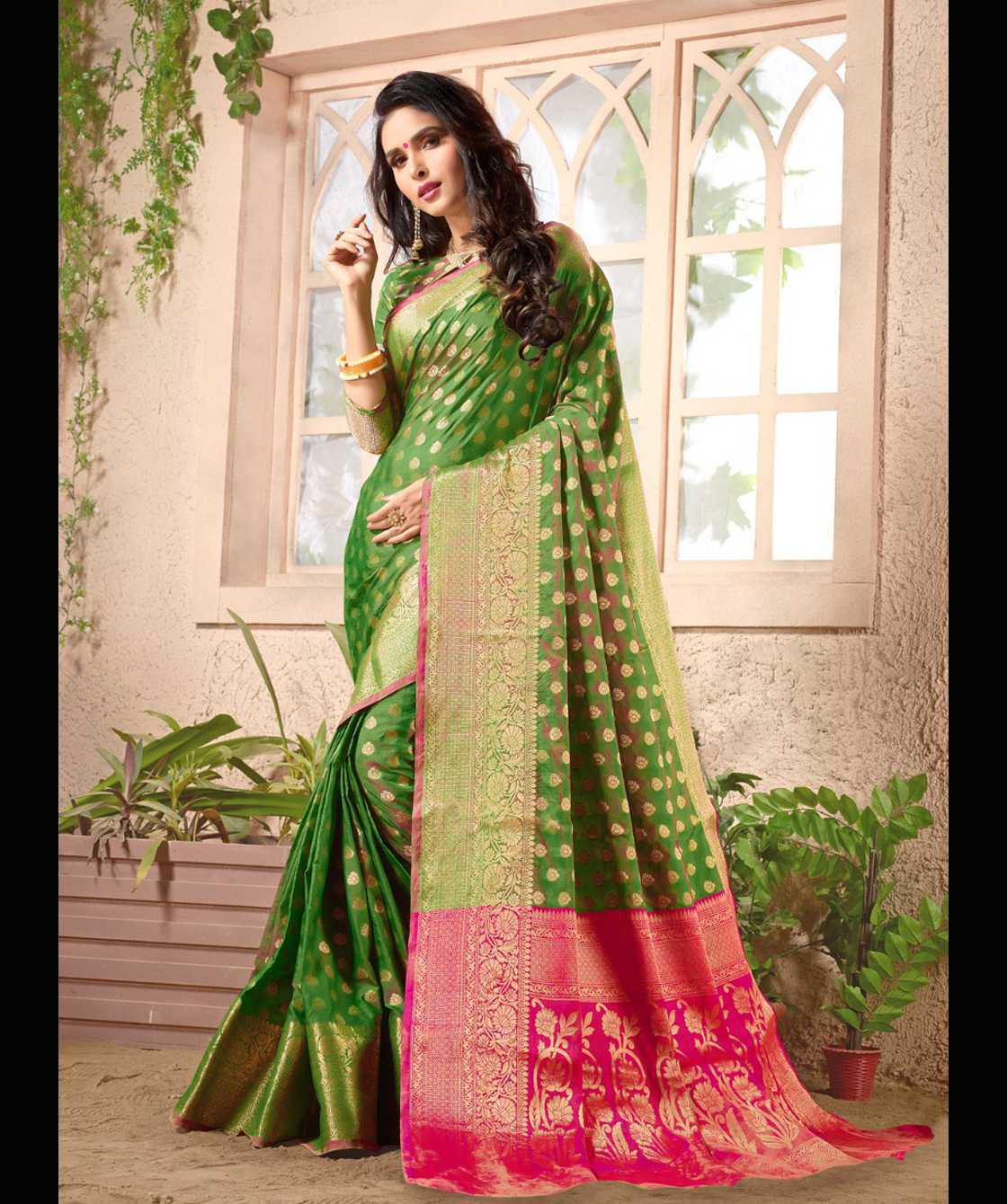 Printed Silk Saree