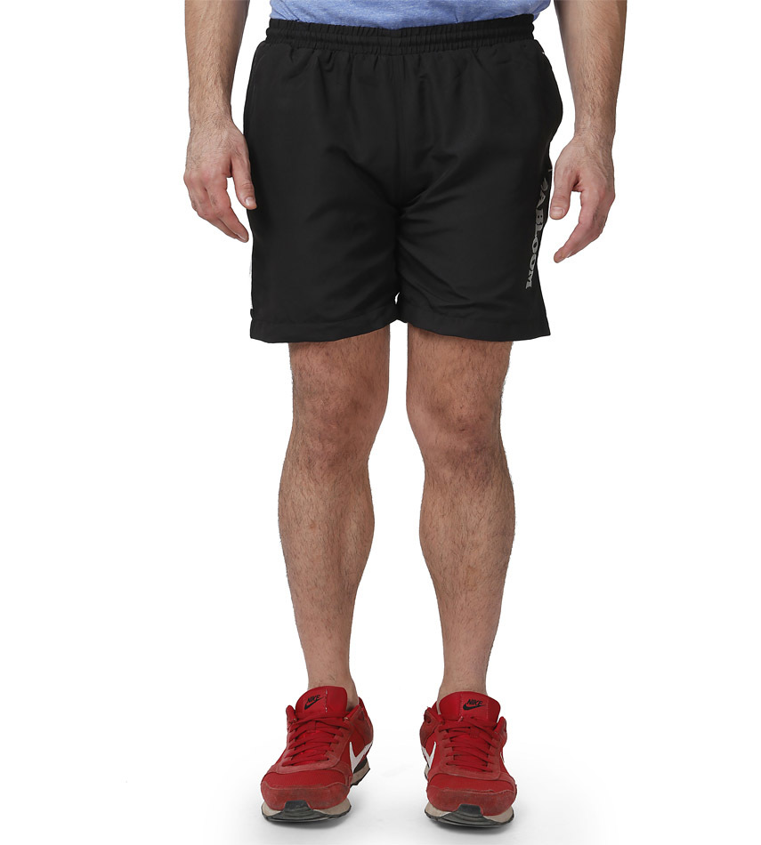 Men Fancy Shorts - Polyester, Black Color | Smooth Finish, Shrink Proof, Premium Quality