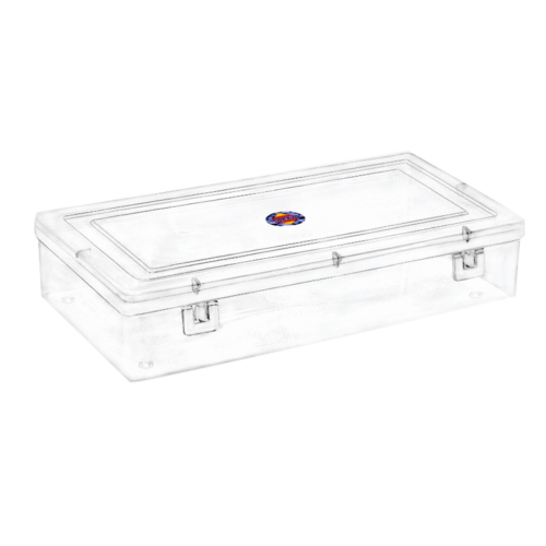 Rectangular Plastic Container - Premium Quality, 160x80x32 Mm & 320x80x30 Mm Sizes, Transparent, Folding Food Container, Hygienic & Durable
