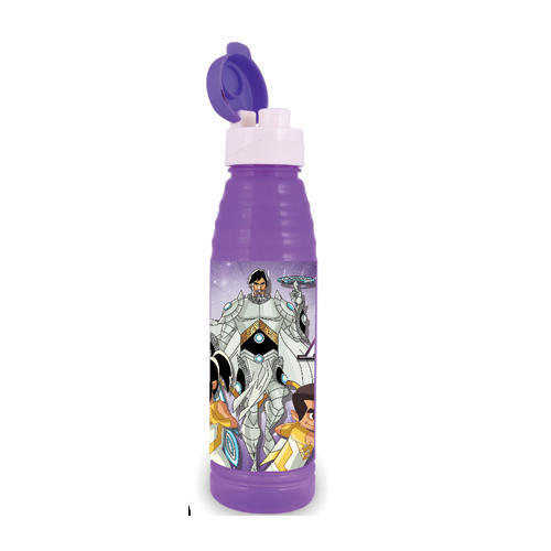 Water Bottle - Plastic Material, 5-20 Inch Sizes | Durable, Hygienic, High-quality Designs In Red, Yellow & Purple