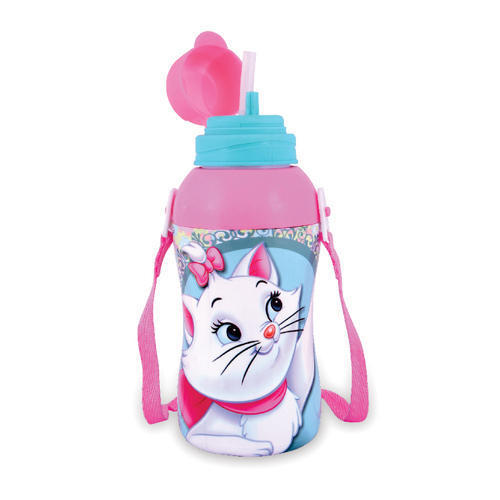 Water Bottle - Plastic, 100-1000 Ml Capacity, 5-20 Inch Size | Adjustable Pattern Printed Strap, Ideal For Industrial Use With Oil