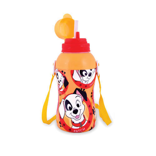 Water Bottle - Plastic, 100-1000 Ml Capacity, 5-20 Inch Size | Adjustable Pattern Printed Strap, Ideal For Industrial Use With Oil