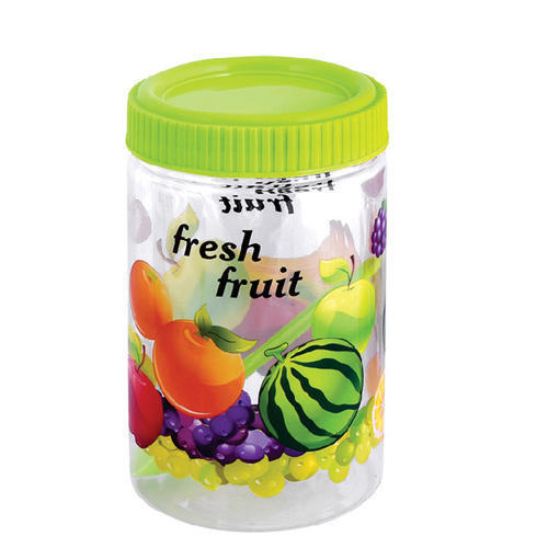 Multicolor Round Printed Container