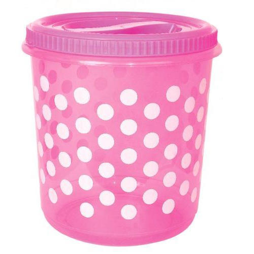 Pink Household Container