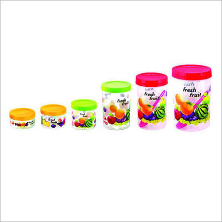 Khaas PP Container - BPA-Free Polypropylene, Round Shape, White Color, Available in 6 Sizes