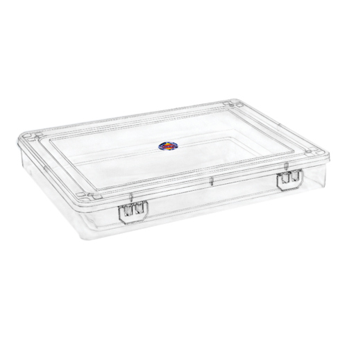 Plastic Box - Rigid Plastic, Rectangular Sizes 5-12 Inches, Transparent Design | Customizable, Lightweight, Durable, Easy Open And Close
