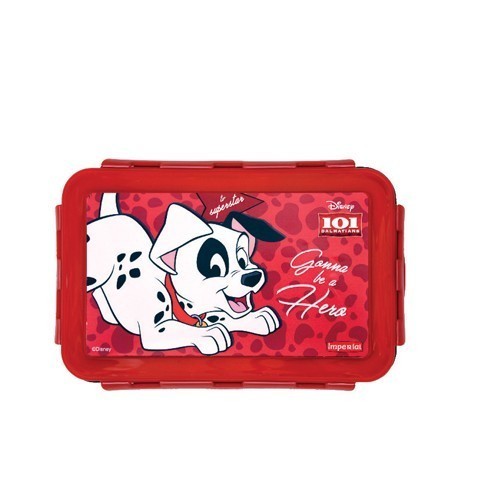Red & Pink Cartoon Lunch Box