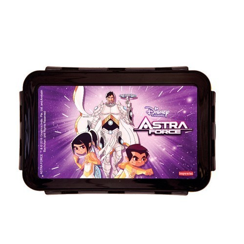 Red & Pink Cartoon Lunch Box