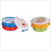 मल्टीकलर लंच बॉक्स