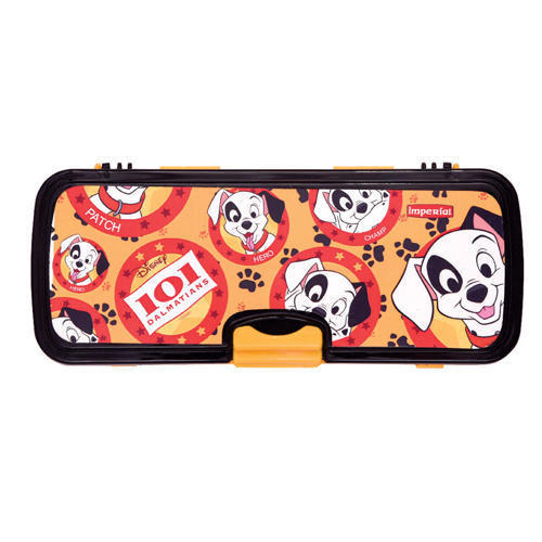 Pencil Box - Polypropylene Snap Lock Design, Rigid Multicolor, 3-15 Inch Size