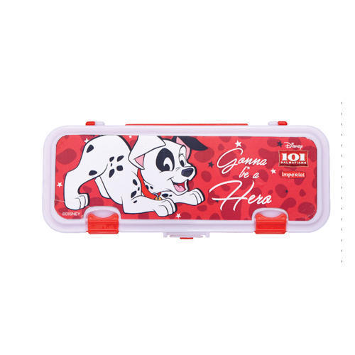 Pencil Box - Polypropylene Material, 3-15 Inch Size, Multicolor Pattern | Rigid Design, Snap Lock Type, Lightweight 10-200 Grams