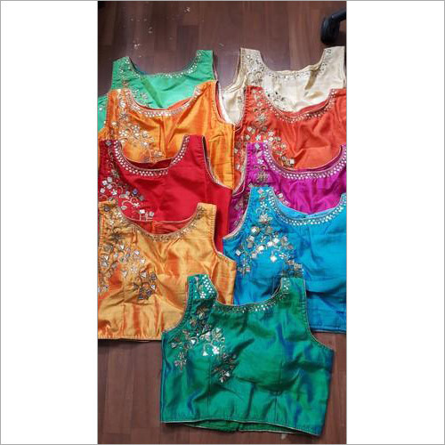 नया आईना कार्य तैयार ब्लाउज