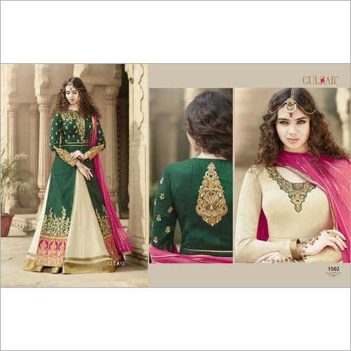 पार्टी वियर अनारकली ड्रेस