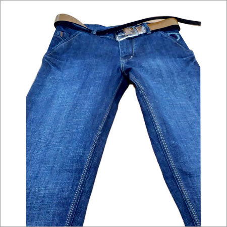 Blue Men'S Dana Monkey Wash Jean